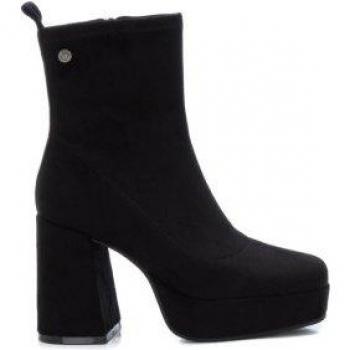 Refresh Botines Negros 10 cm de Tacón
