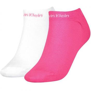 Calvin Klein Růžovo-bílé dámské ponožky - sada 2 párů