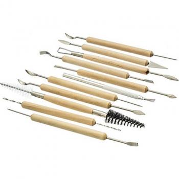 Ceramic Tools - 11 Pcs Wax Carving and Sculpting Kit