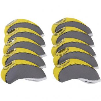 Brassie Stick Protective Cover Set, 10Pcs, Waterproof, 12.6x6.3cm