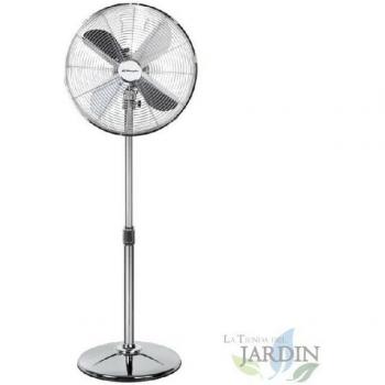 Suinga Ventilatore da Pavimento Orbegozo Design 60W Argento