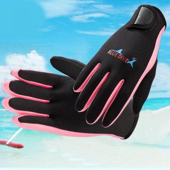 1.5mm Neoprene Cold-proof Swimming Gloves