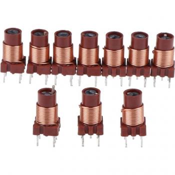 10pcs Adjustable Ferrite Core Inductor 12T 0.6uh-1.7uh