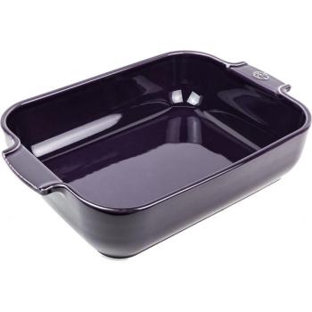 Aubergine Ceramic Rectangular Baking Dish, 32cm Dishwasher Safe