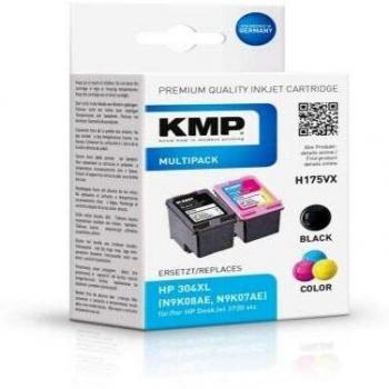 Pack de 2 cartouches d'encre compatibles pour HP 304XL (N9K08AE / N9K07AE)