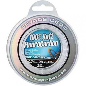 Savage Gear Soft Fluorocarbon 50m 0.30mm Clear