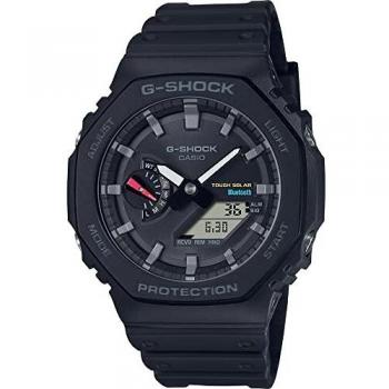 Casio G-Shock Analog Digital Mobile Link Black Resin Strap Tough Solar Power GA-B2100-1A 200M Men's Watch