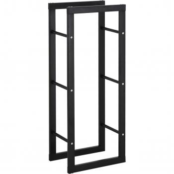 Homcom 40w x 25d x 100h cm Firewood Rack