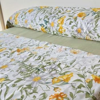 Juego de Sábanas Algodón 100% Primavera 3/4 Piezas Cama 135 cm