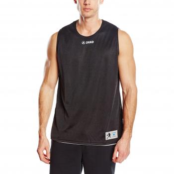 JAKO Herren Wendetrikot Change Schwarz/Grau M