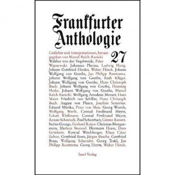 Frankfurter Anthologie Band 27: Gedichte und Interpretationen von Marcel Reich-Ranicki