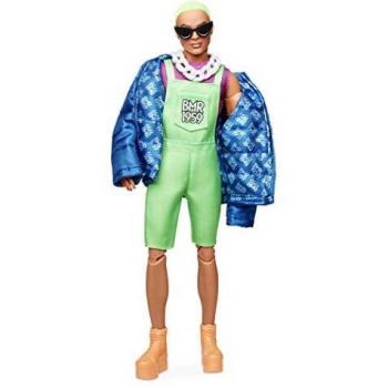 MATTEL BARBIE BMR 1959 DOLL KEN CAPELLI VERDI