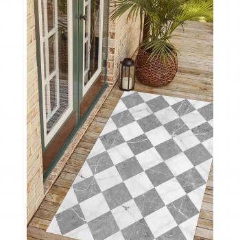 Alfombra Antideslizante PVC Gadir Gris