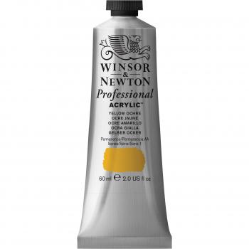 Winsor & Newton Artists Acrylic Colour 60ml Yellow Ochre Series 1