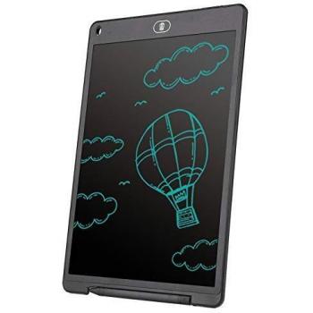 Tablette Graphique Platinet 12 LCD, Tapis de Souris, Noir
