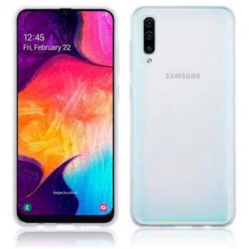Funda de Silicona Gel Transparente para Samsung Galaxy A50