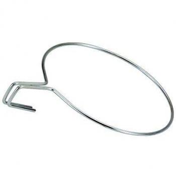 SAUVIC - Soporte para macetero de balcón zincado ancho 16cm sv03105 sauvic