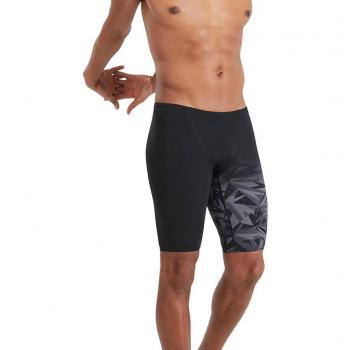 Bañador Speedo V-Cut Hyper Boom en Negro y Gris