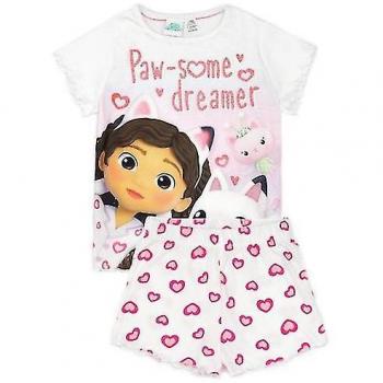 Gabby’s Dollhouse Kurzpyjama für Mädchen 4-5 Jahre