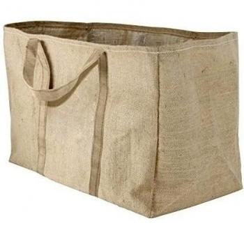 Greengeers 93593 Sac à bûches en toile de jute