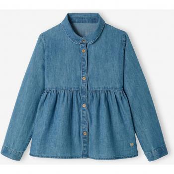 Blusa Infantil Personalizable de Denim Lavado