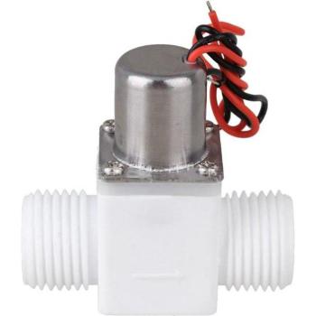Vanne électrique 3 V DC ½ en plastique – commande d’eau, impulsion, modèle A6HD