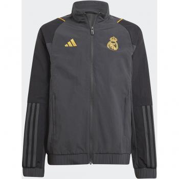 Sweat Football Garçon Real Madrid Gris 2023-2024 Taille 16