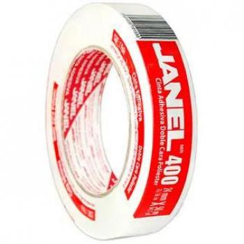Cinta Janel doble capa poliéster 400 24mm x 50m