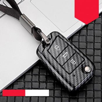 Funda de llave ABS para Bora, Jetta, Polo