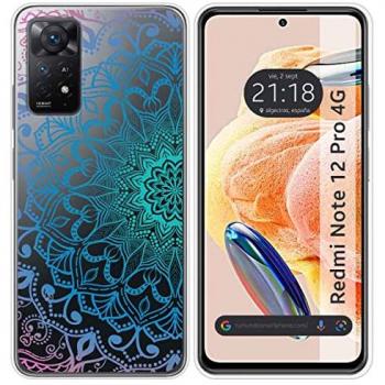 Funda Silicona Mandala para Xiaomi Redmi Note 12 Pro 4G