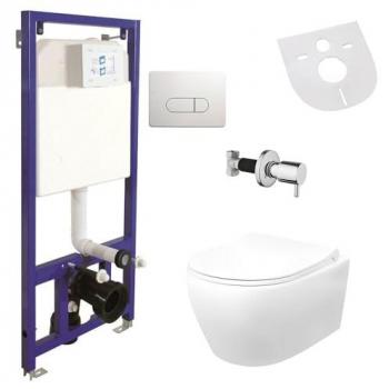 Aloni Hänge-WC mit Taharet-Funktion