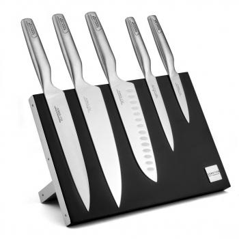 Sabatier Trompette Bloc magnétique 5 couteaux de cuisine