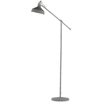 Stehlicht PIT Retro Style mit Nickel‑Glanz, zwei verstellbare Gelenke