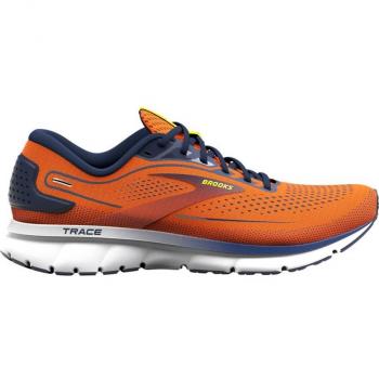 Scarpe Running Brooks Trace 2 Rosso Arancio Nero 10,5