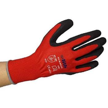 Ulith Montagehandschuhe, Größe 10, rot, Soft-Latex