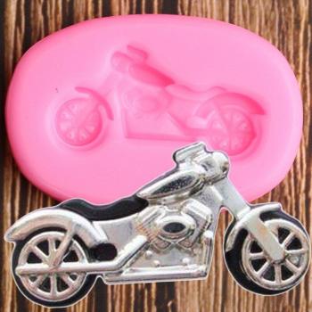 3D Motorcycle Fondant Molds for Baking