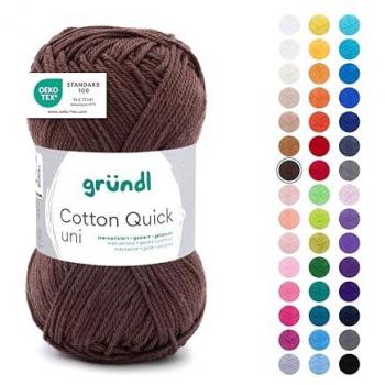 Gründl Wolle Cotton Quick uni - Farbe 122
