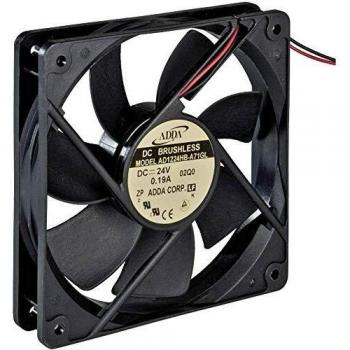 ADDA Axiallüfter (Industrie) 24 V/DC 149.4 mü/h (B x H x T) 120 x 25 x 120 mm AD1224HB-A71GL (771233300)