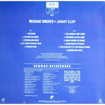 Reggae Classics: Jimmy Cliff – Greats Vinyl (1985)