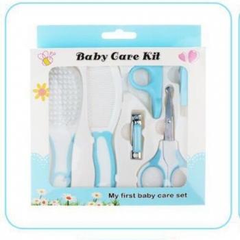 Infant Nail Care Set: Clipper, Comb & Brush