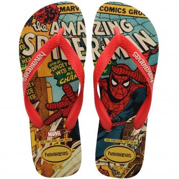 Infradito Havaianas Top Marvel Beige/Rosso EU 33-34
