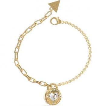 Guess Braccialetto Rolling Hearts Gold