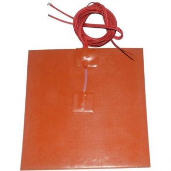 120mm x 120mm Silicone Heating Pad for 3D Printer Heat Bed