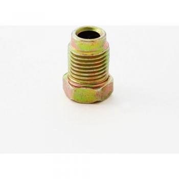Steel Short Male Brake Pipe Tube Tubing Nut For 3/16 Pipe 10mm x 1mm Thread