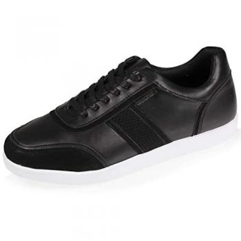 Chaussures Isotoner Basketsmix Noir 42