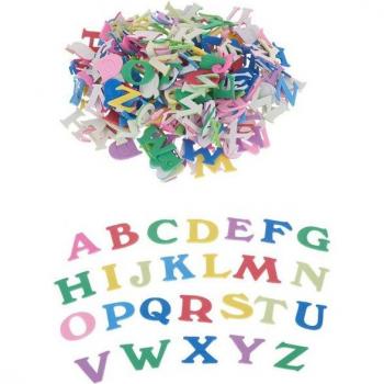 Selbstklebende Moosgummi Buchstaben (200 St)