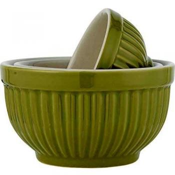 Ib Laursen Dipschalen Set Mynte Herbal Grün 3er Schalen