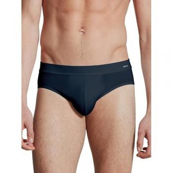 CALIDA Cotton Code Slip mit elastischem Bund – Herren S Blau