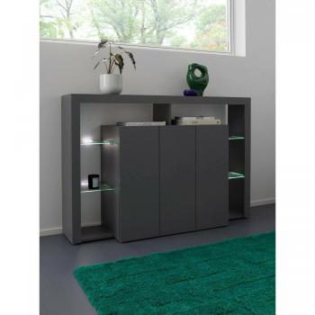 Credenza Ddacunh Moderno Antracite 150x40h100