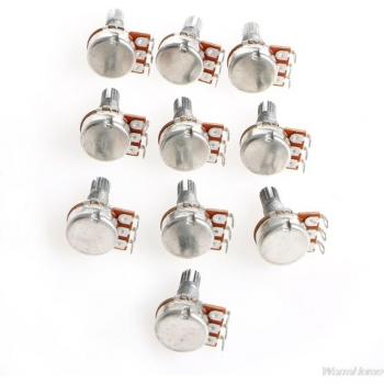 A100K Splined Pot for Bass Guitar